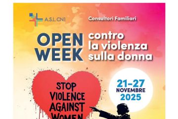 OPEN WEEK contro la VIOLENZA sulle DONNE